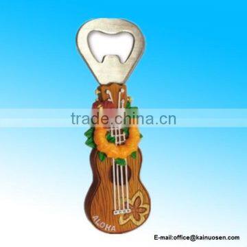 Hawaiian Ukulele Lei Bottle Opener with Magnet by Welcome to the Islands