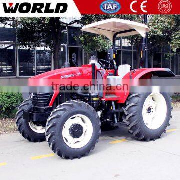 110hp 4x4 wheel drive kubota farm tractor with Implements