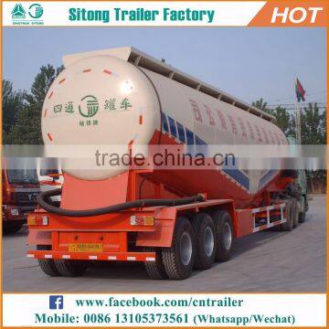 Tanker Trailer Rental Bulk Powder Transport Cement Silo Semi Trailer
