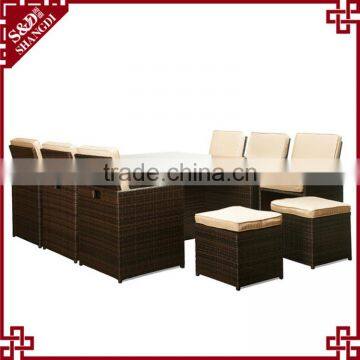 Latest Dining Furniture10 Seats Design Modern Outdoor Luxury Dining Set photo-3