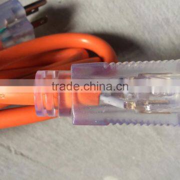 H80021 ETL 12 Gauge SJTW 3 Conductor Extension Cord With Lighted Ends photo-2