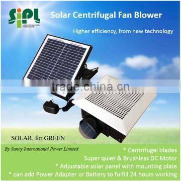 SUNNY 24 hours nonstop Solar Air Conditioning Ventilation Roof Fan Ceiling Mounted Home Exhaust Fan