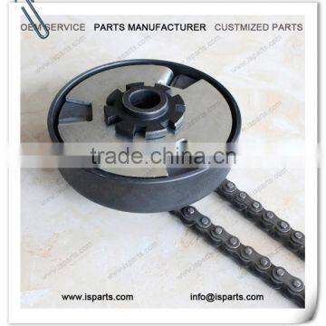 #35 Chain 5/8" Bore 11 Tooth Max Torque Clutch and #35 Chain Mini Bike Go Kart Parts photo-3