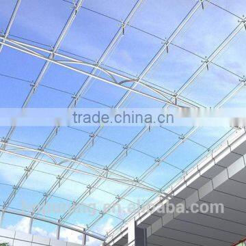 Opal Polycarbonate Hollow Sheet Transparent Roofing Sheets Used For Garage