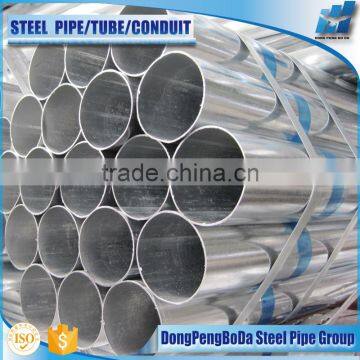 112mm OD Pre Galvanized gi Round Tubing With 1.1mm photo-2