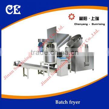 snack pellet chips fryer and flavoring machinery