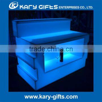 Modern Event Plastic Hookah Lounge Furniture Restaurant Led Bar Counter photo-2