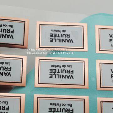 Custom Metal Electroform Self Adhesive Print Sticker photo-5