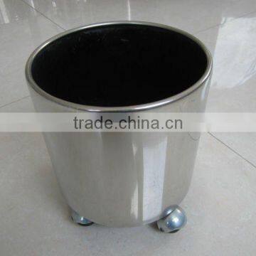 Indoor Deluxe Garden Silver Planters Flower Pot photo-2