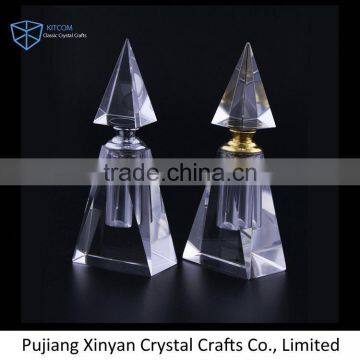 Top fashion different types cheap round crystal perfume bottle wholesale