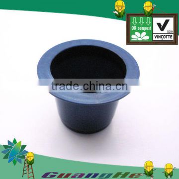 Biodegradable PLA nespresso empty capsule compatible