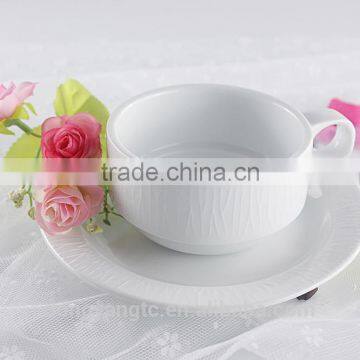 2017 Hot Sale Factory Ceramic Porcelain Decal Tea Coffee Cup Set