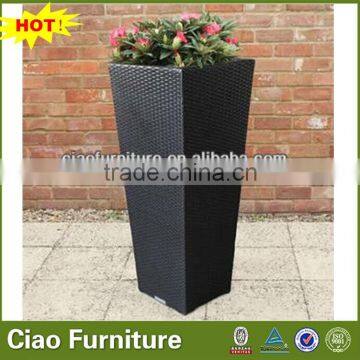 hot sell outdoor aluminum frame flower pot