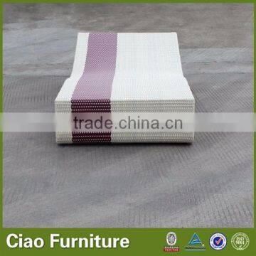 Wooden Outdoor Furniture Rattan Sun Lounger photo-2