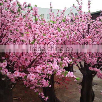 Artificial Peach Blossom Flower Tree for Graden Decoration photo-2