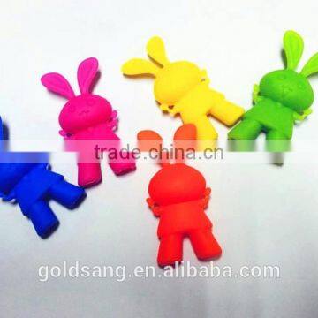 Cute Cartoon Rabbit Silicone Chopsticks Holder photo-3