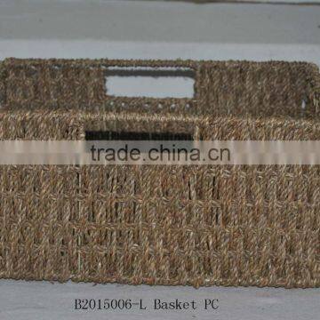 Seagrass Iron Shelf Basket photo-3