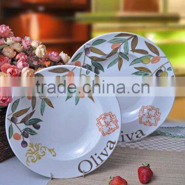 5 pcs porcelain pasta bowl set