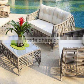 C970 Waterproof garden rattan sofa furniture outdoor