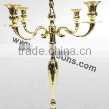 Standing Gold Plated Candelabras photo-5