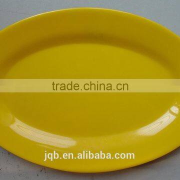 colorful melamine plate for family dinner use 100% melamine plate