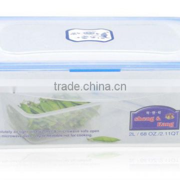 New 4pcs square transparent fresh preserving box