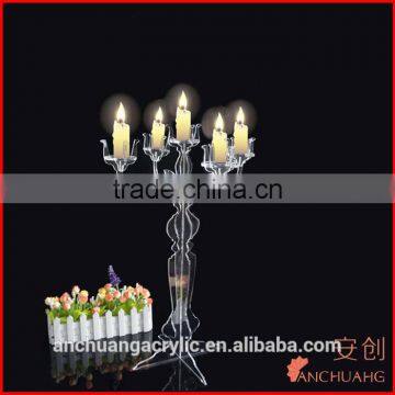 acrylic candelabras