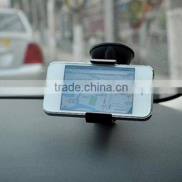 Suction Cup Car Mount phone holder trestle with plastic Clip for photo