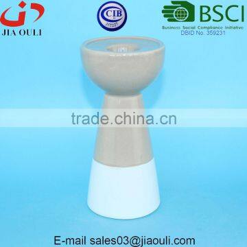 Pillar shape couple colors Ceramic Tea light holders