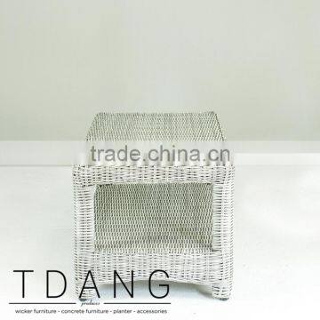 Driago Wicker Table - Outdoor Wicker Coffee Table photo-3