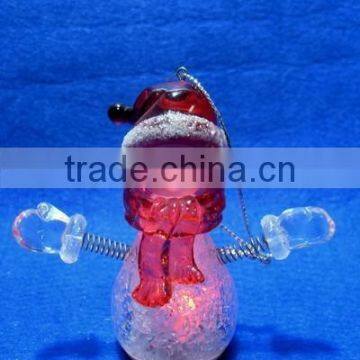 LED Color Changing Animated Acrylic Snowman photo-5