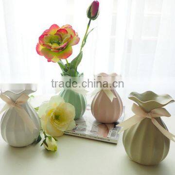 Creative Ceramic Flower Vase,Decorative Table Top Centerpiece - Exquisite Home Decor Gifts