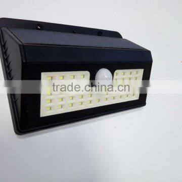 Garden Lighting, 45 LED Solar Sensor Powered Wall Lights Weatherproof for Outdoor