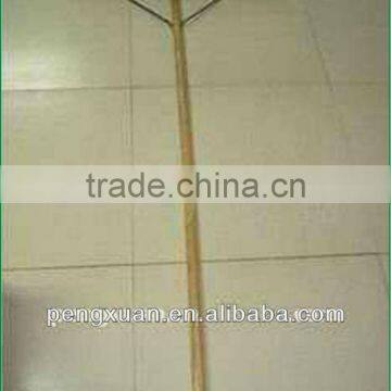 china wholesale cheap eucalyptus wood smooth threaded rake handle