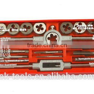 OK-tools 20Pcs Thread Cutting Tools Tap And Die Set photo-3