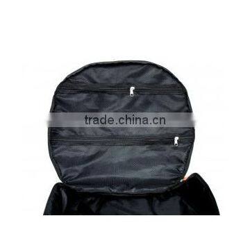 Cutsomeized Size Logo Eco -friendly Orange Round Travel Duffle Bag for Women photo-6