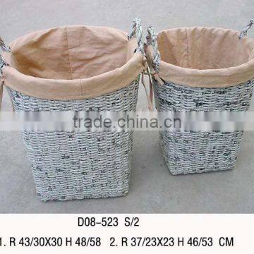 storage basket with paper wicker! Environmentally