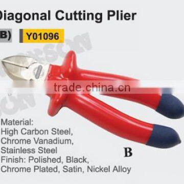 YF406 1000V CR-V Insulte Combination Plier With Nikel Plated