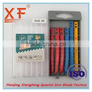 XF-J045 Jig saw blade 6pcs plastic box power tool accessories