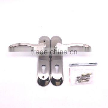 Solid Stainless Steel 304 Mortise Security Hotel Cylinder Door Handle Lock Body photo-2