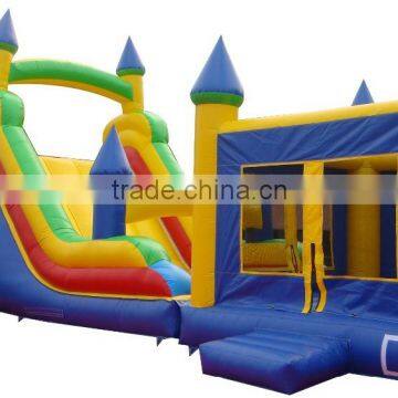 Colorful Inflatable Bouncer Castle With Slide/inflatable Pirate Bounce House for Kids
