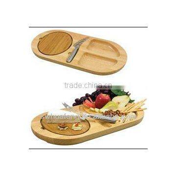 Fashion bamboo sushi dish