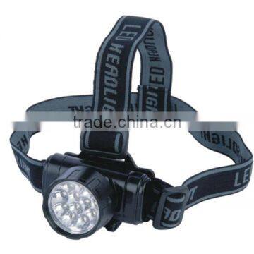 12PCS Strawhat LED Headlamp