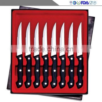 A large number of wholesale environmental protection PP handle multi-function stainless steel beef knife sharp