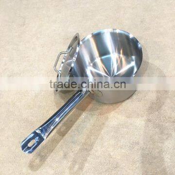 10L Induction Ready Stainless Steel Soup Cooking Pot With Long Handle for Kitchen (Tall Body) photo-2