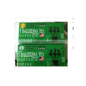 3 BALLERINA Herbal Slimming Tea/weight Loss Tea/dieters' Drink Herbal Tea 2g*20bags/box photo-3