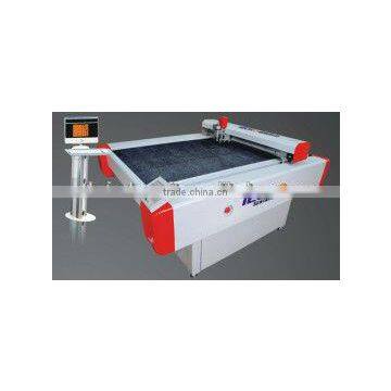 Automatic CNC Cutting Machine for Fabric Cloth Sampling Making with Static Cutting Table System