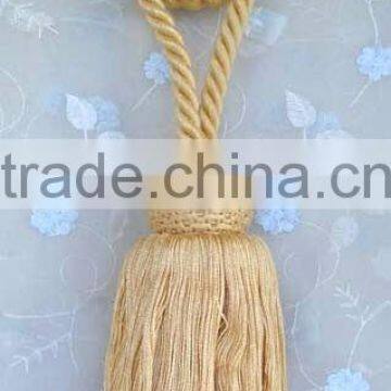 Cotton Tassels Tieback