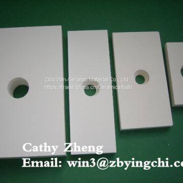 Construction Accurate Dimension Alumina Lining Tile for Stacker and Reclaimer photo-2