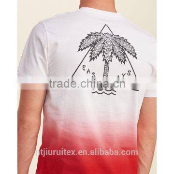 Men Tie Dye T-shirt ,print T-shirt ,dip Tie T-shirt,ombre Dip Dye T-shirt photo-4